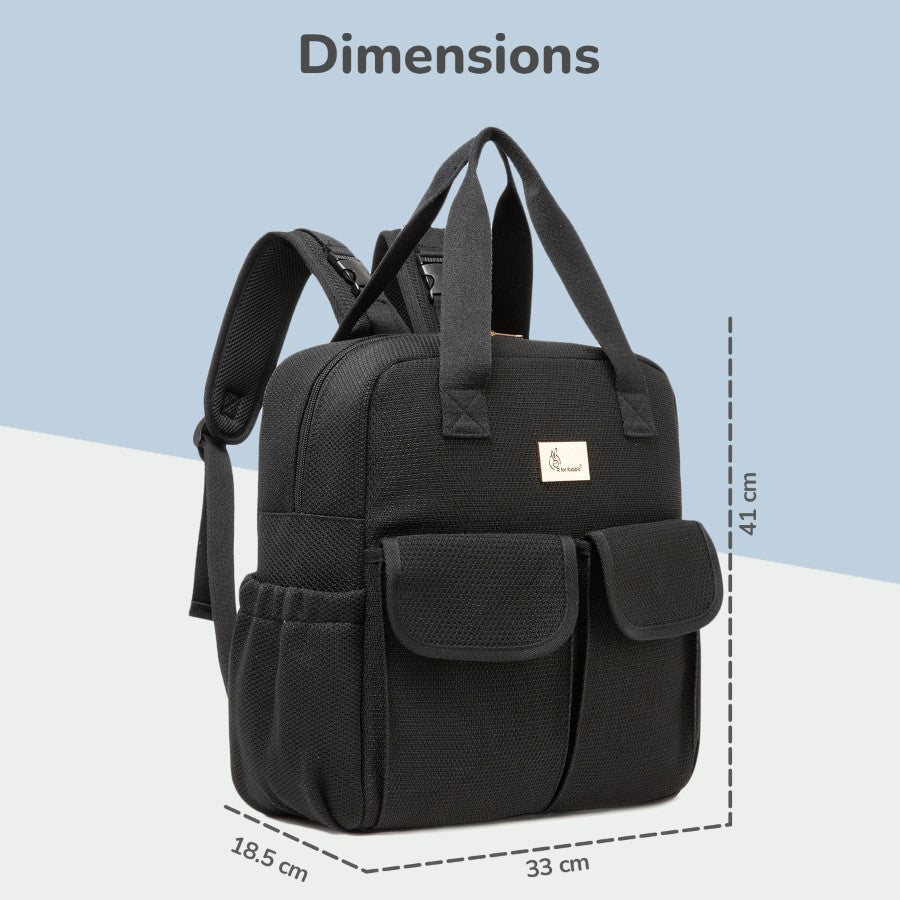 R for Rabbit Caramello Breezy Premium Material Diaper Bag For New Moms