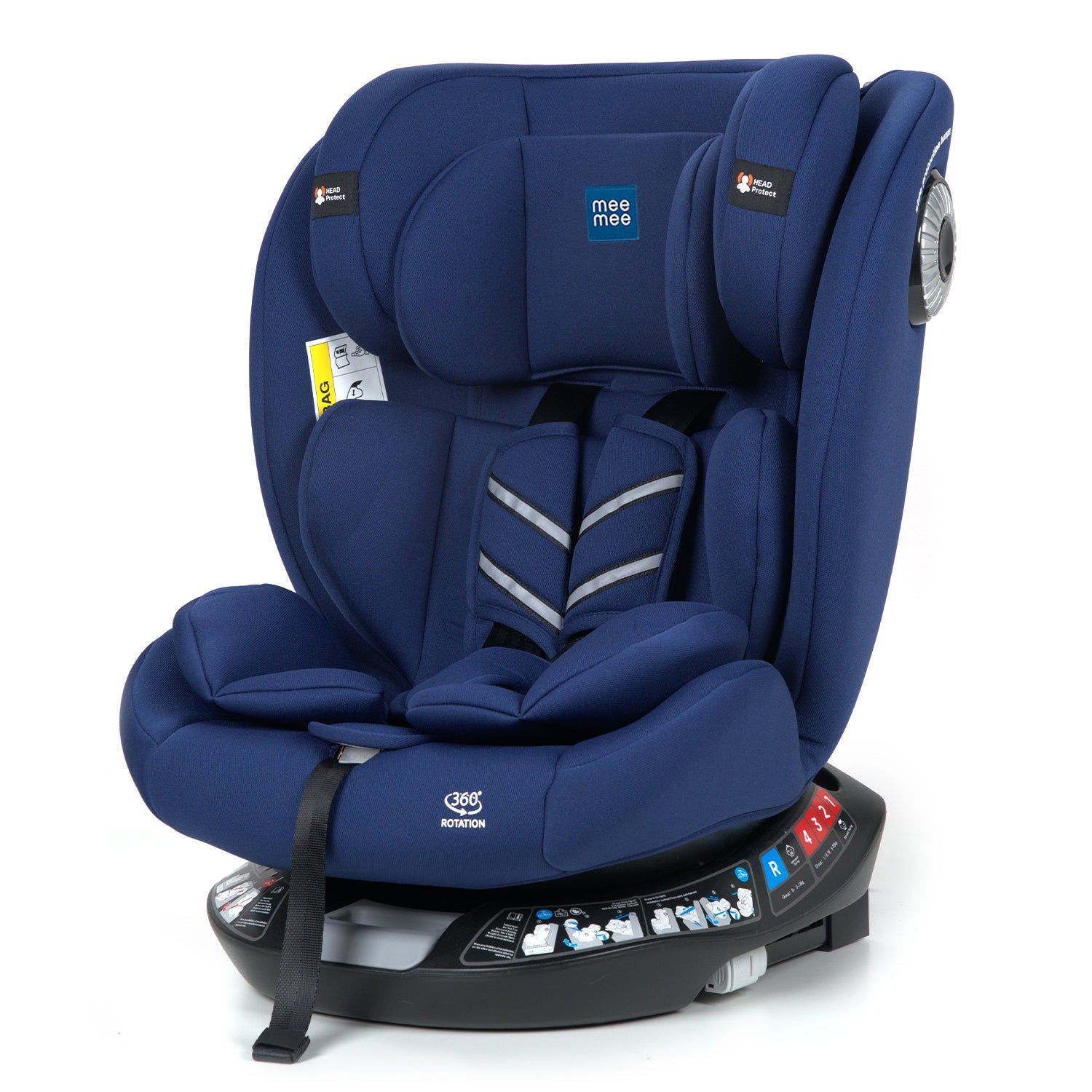 mee mee 360°  Dark Blue Rotating Convertible Car Seat*