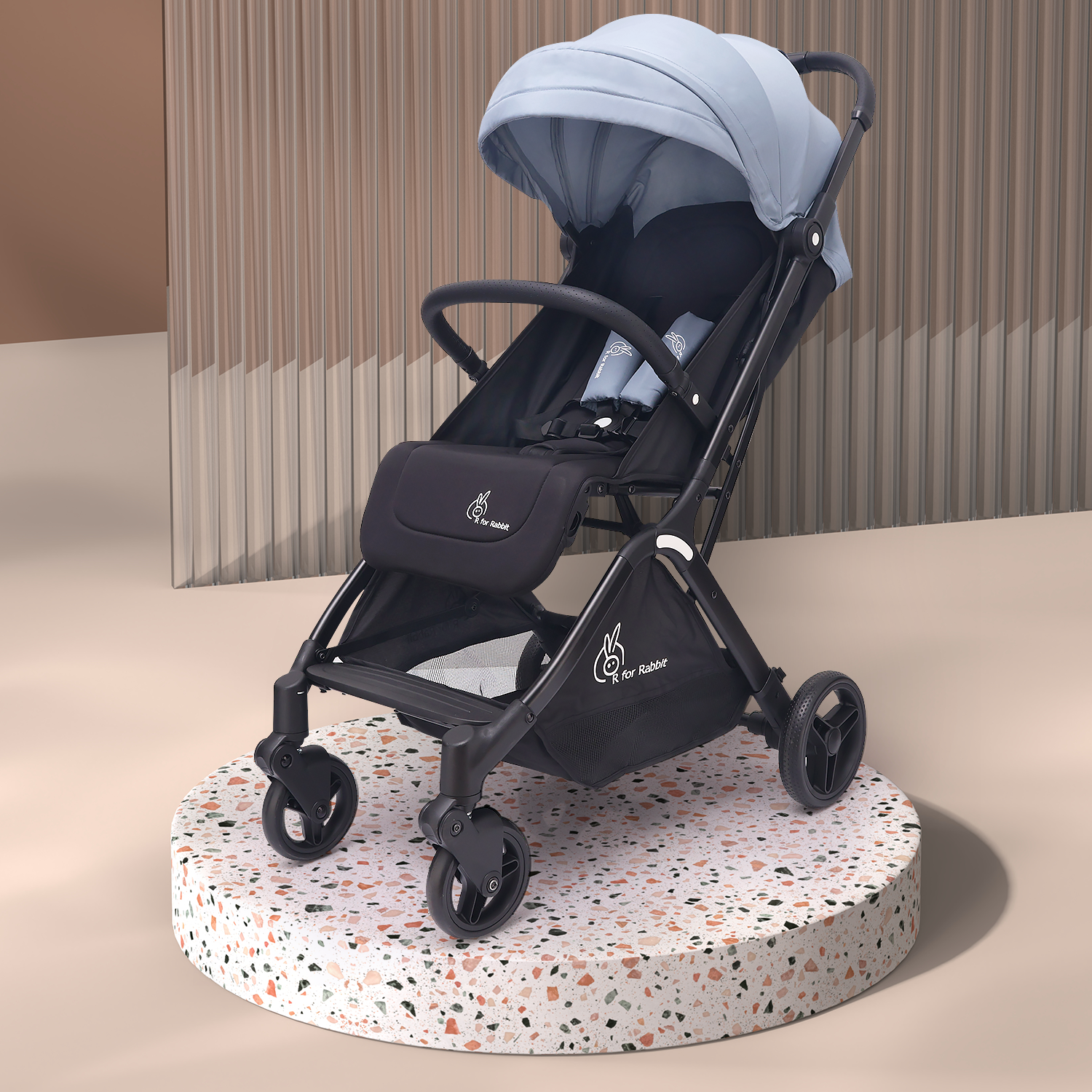 Street Smart Ace Auto Fold Kids Stroller With Personalized Name Plate