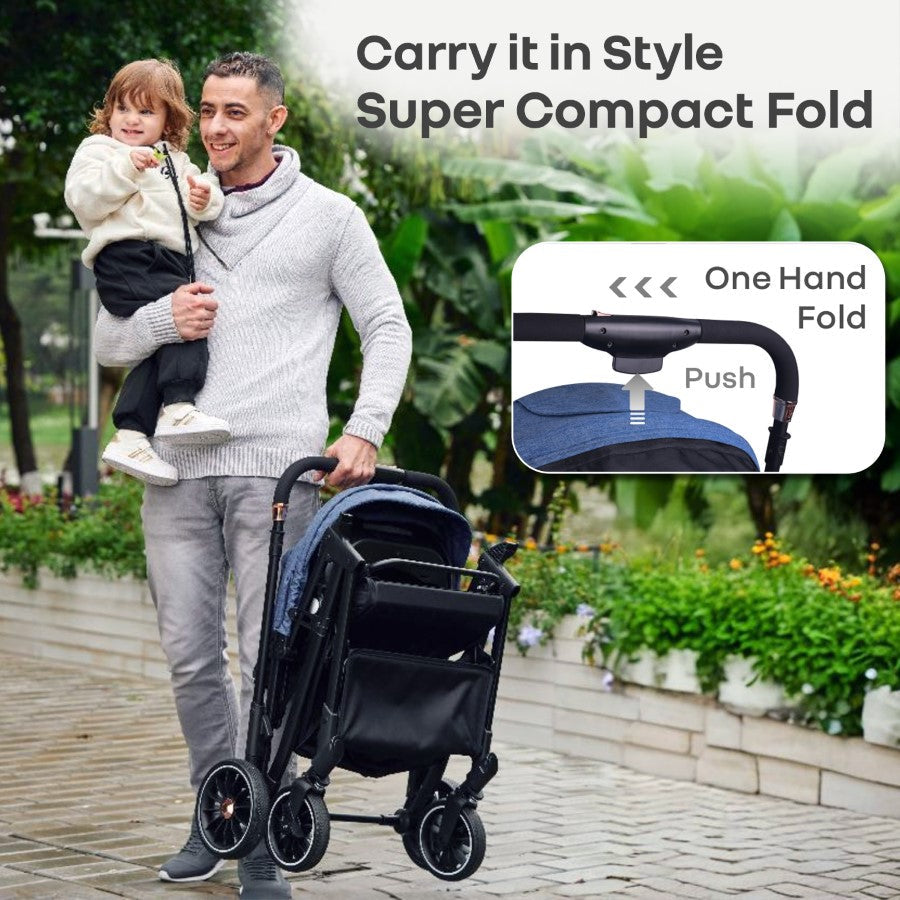 Street Smart Nova Baby Stroller With Personalized Name Plate