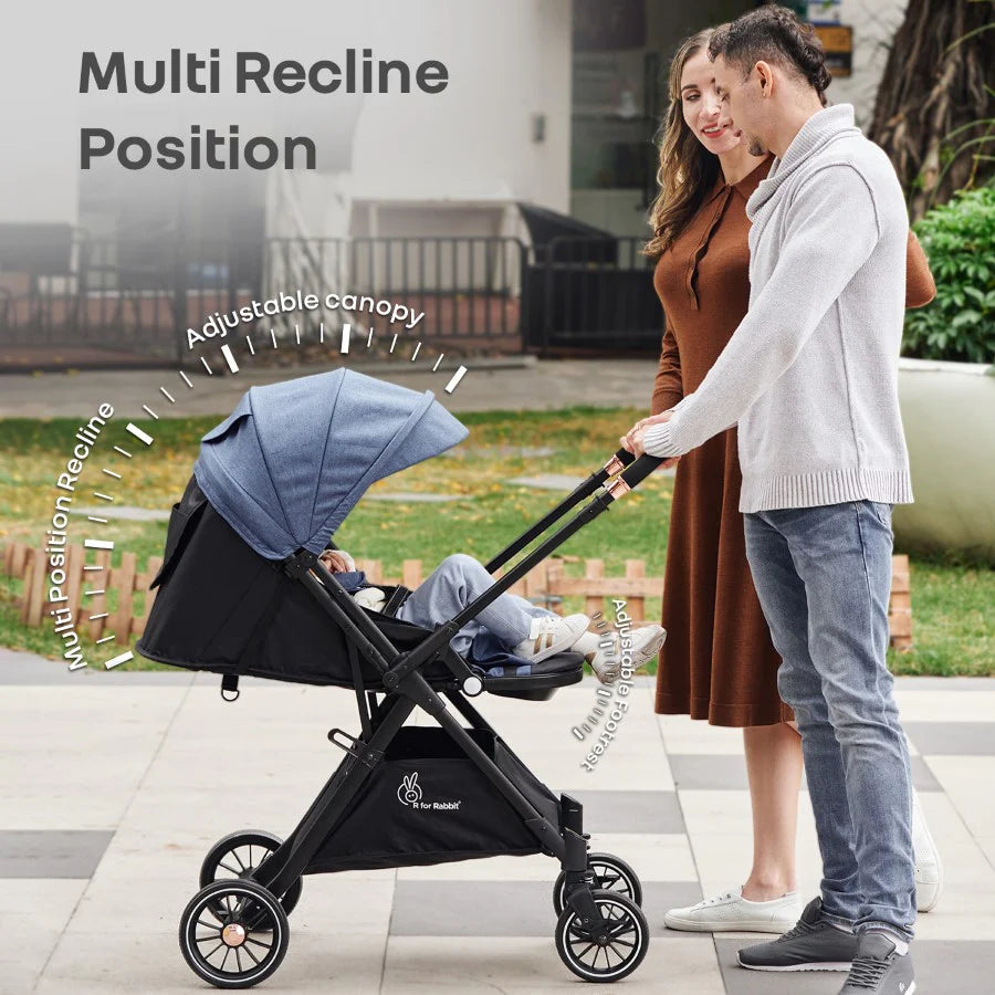 R for Rabbit Street Smart Nova Super Comfy Travel Friendly Kids Stroller