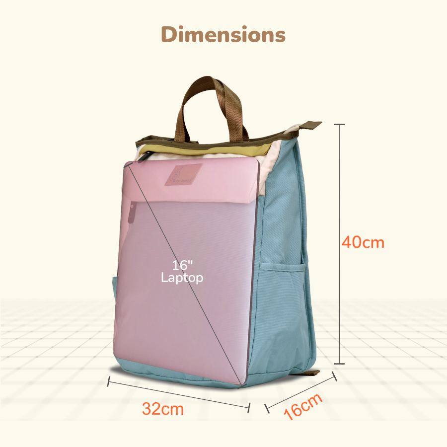 R for Rabbit Caramello Daisy 2-in-1 Multipurpose Diaper Bag for Parents