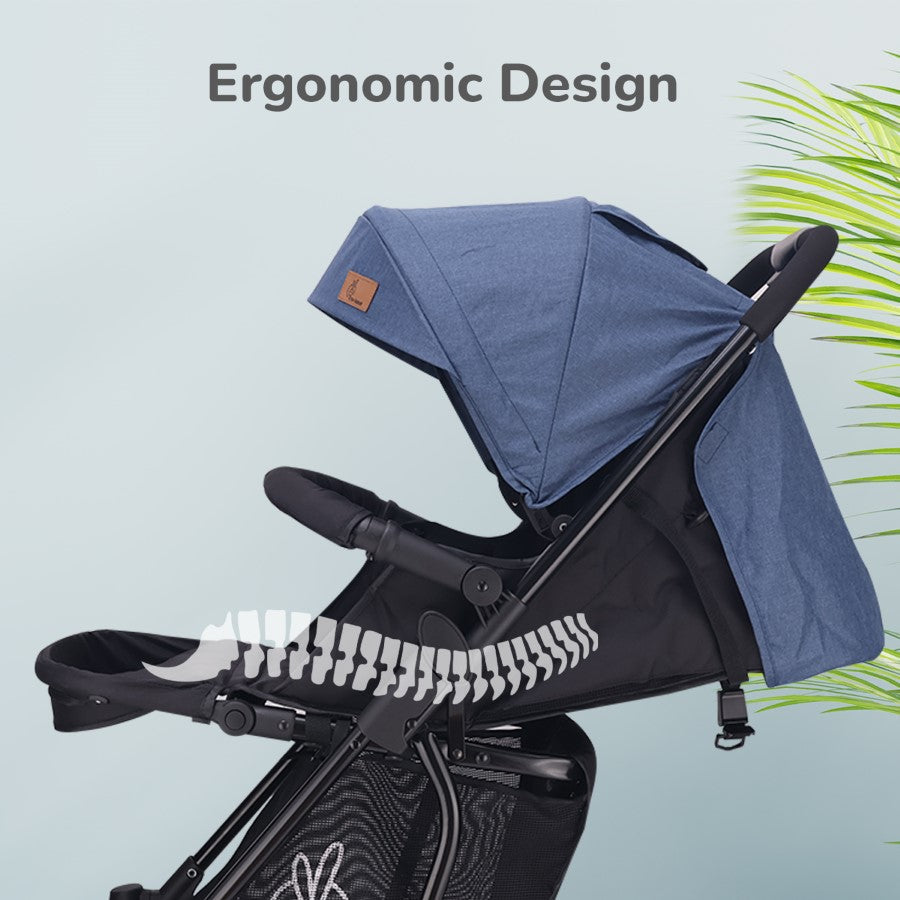 Rock N Roll - 2 In 1 Baby Stroller Cum Rocker With Personalized Name Plate