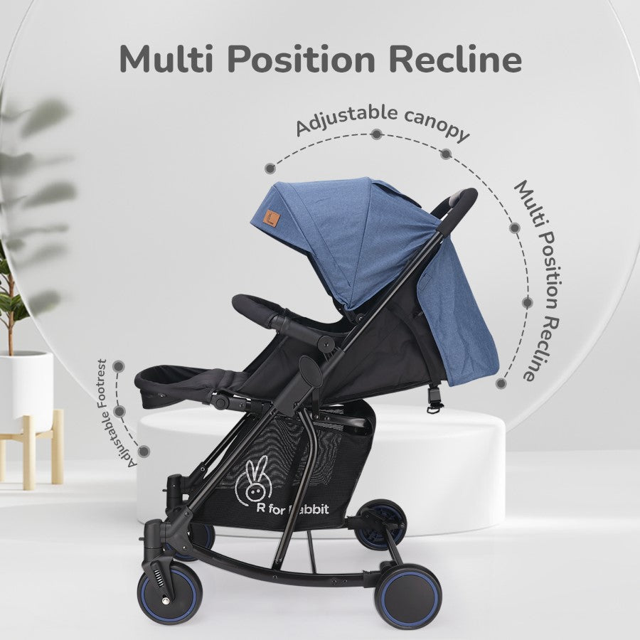Rock N Roll - 2 In 1 Baby Stroller Cum Rocker With Personalized Name Plate