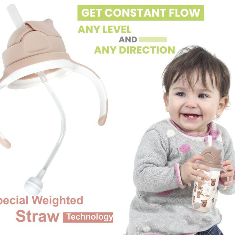 R for Rabbit Bubble Baby Sipper Bottle 300ml BPA free Poly Propylene Material