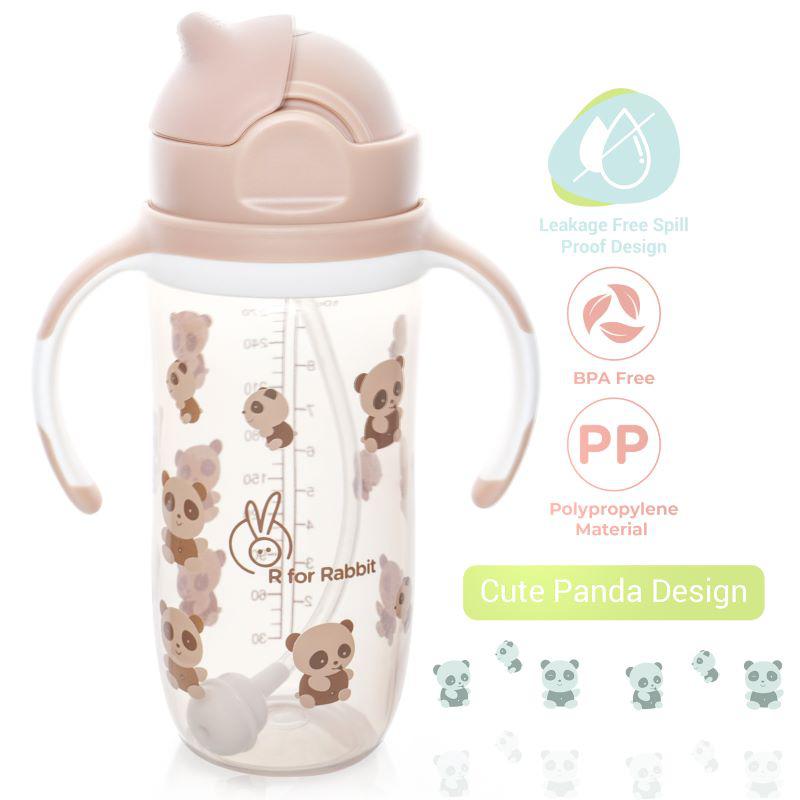 R for Rabbit Bubble Baby Sipper Bottle 300ml BPA free Poly Propylene Material