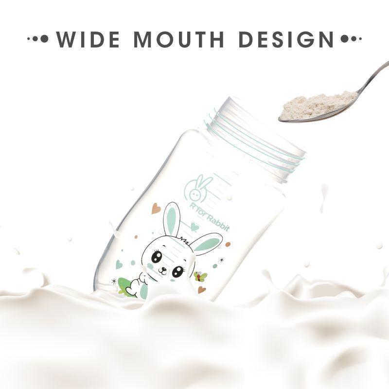 Bunny Baby Spout Sippy Cup 240ML With Soft Silicon Spout for Baby 6 Months+
