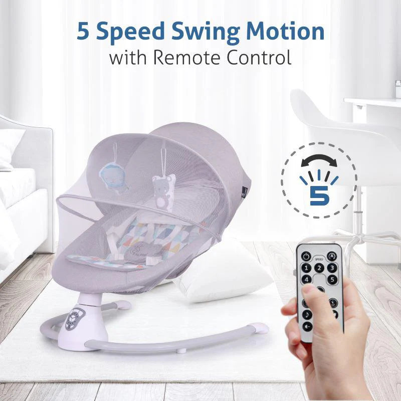 R for Rabbit Cocoon The Smart Auto Baby Swing