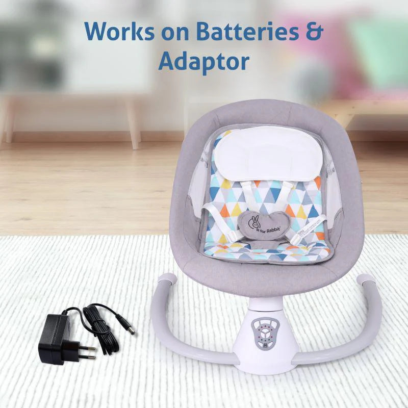 R for Rabbit Cocoon The Smart Auto Baby Swing