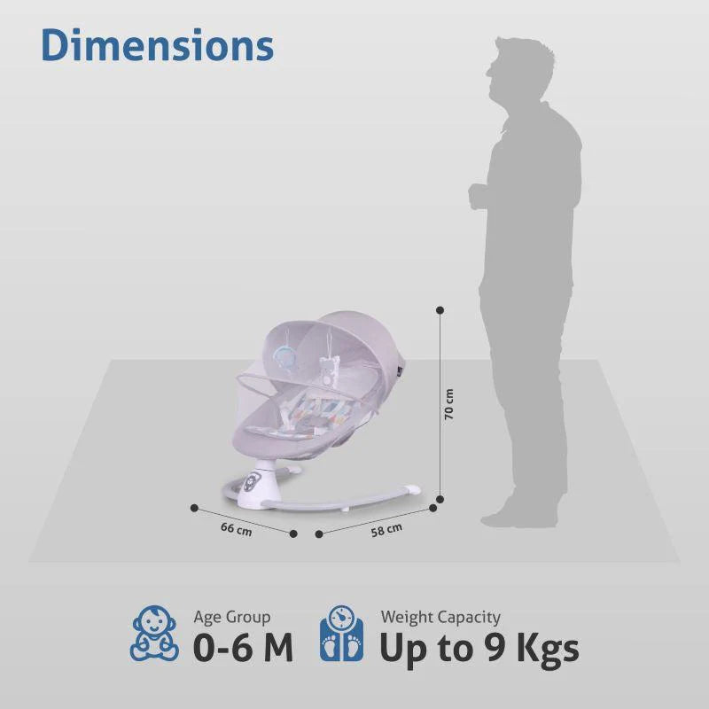 R for Rabbit Cocoon The Smart Auto Baby Swing