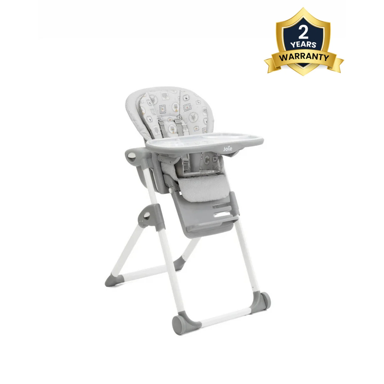 Joie Mimzy Recline High Chair-5 Position Recline-7 Height Positions-Upto 15 Kg-Logan