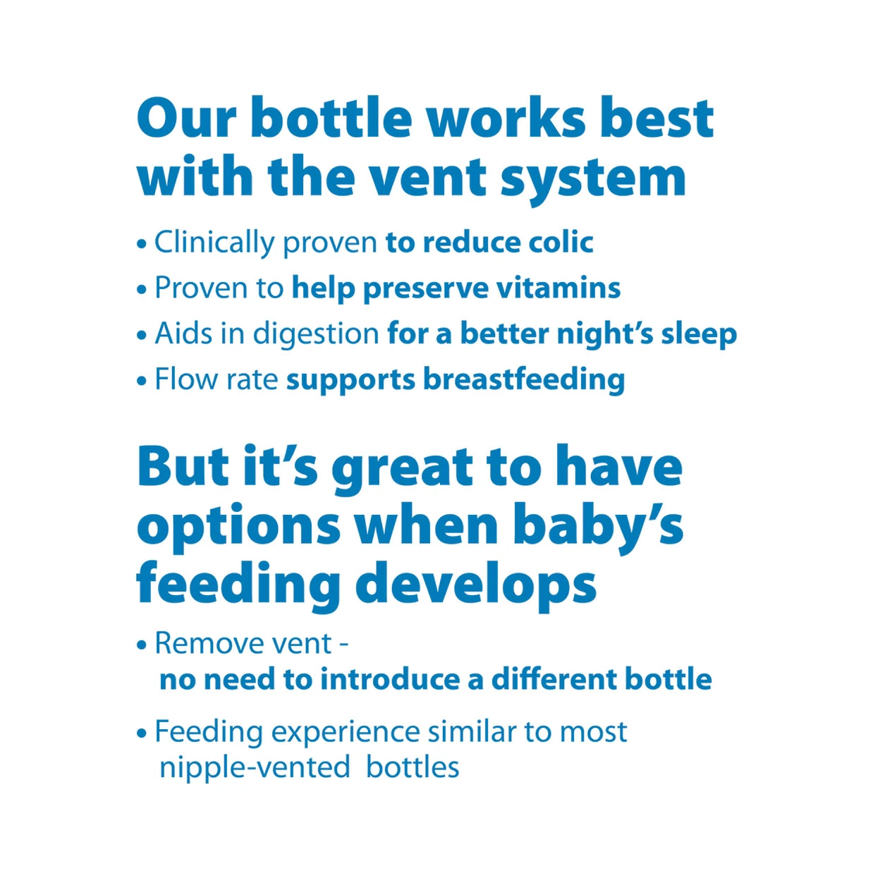 Dr. Brown's Options+ Narrow Neck Feeding Bottle-Anti Colic-250 ml-Blue-0 to 3M