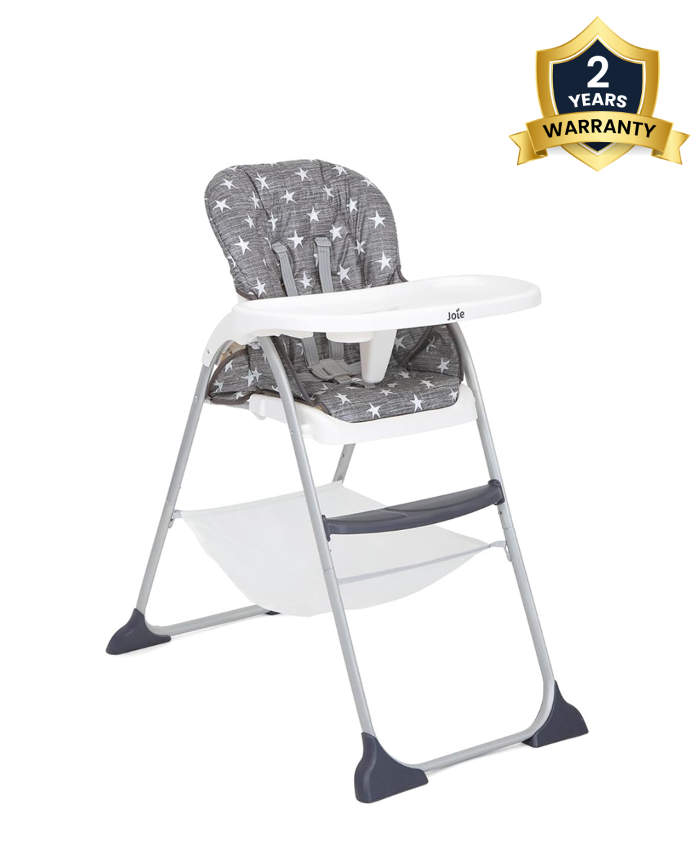 Joie Mimzy Snacker Baby High Chair-One Hand Quick Compact Fold-Streamlined Design-6M to 3Y (Upto 15Kg)-Twinkle Linen
