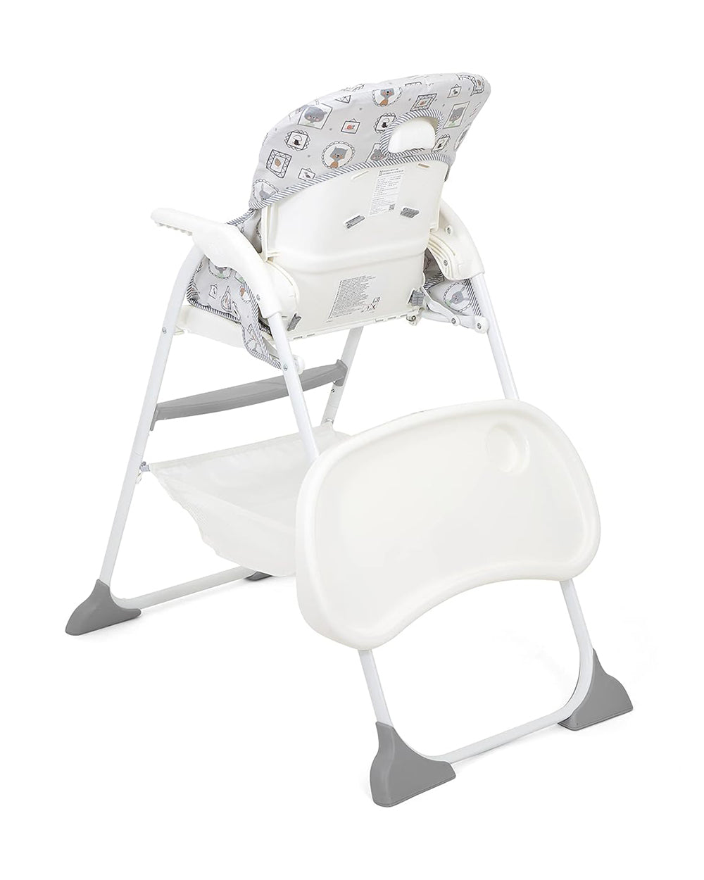 Joie Mimzy Snacker Baby High Chair-One Hand Quick Compact Fold-Streamlined Design-6M to 3Y (Upto 15Kg)-Portrait