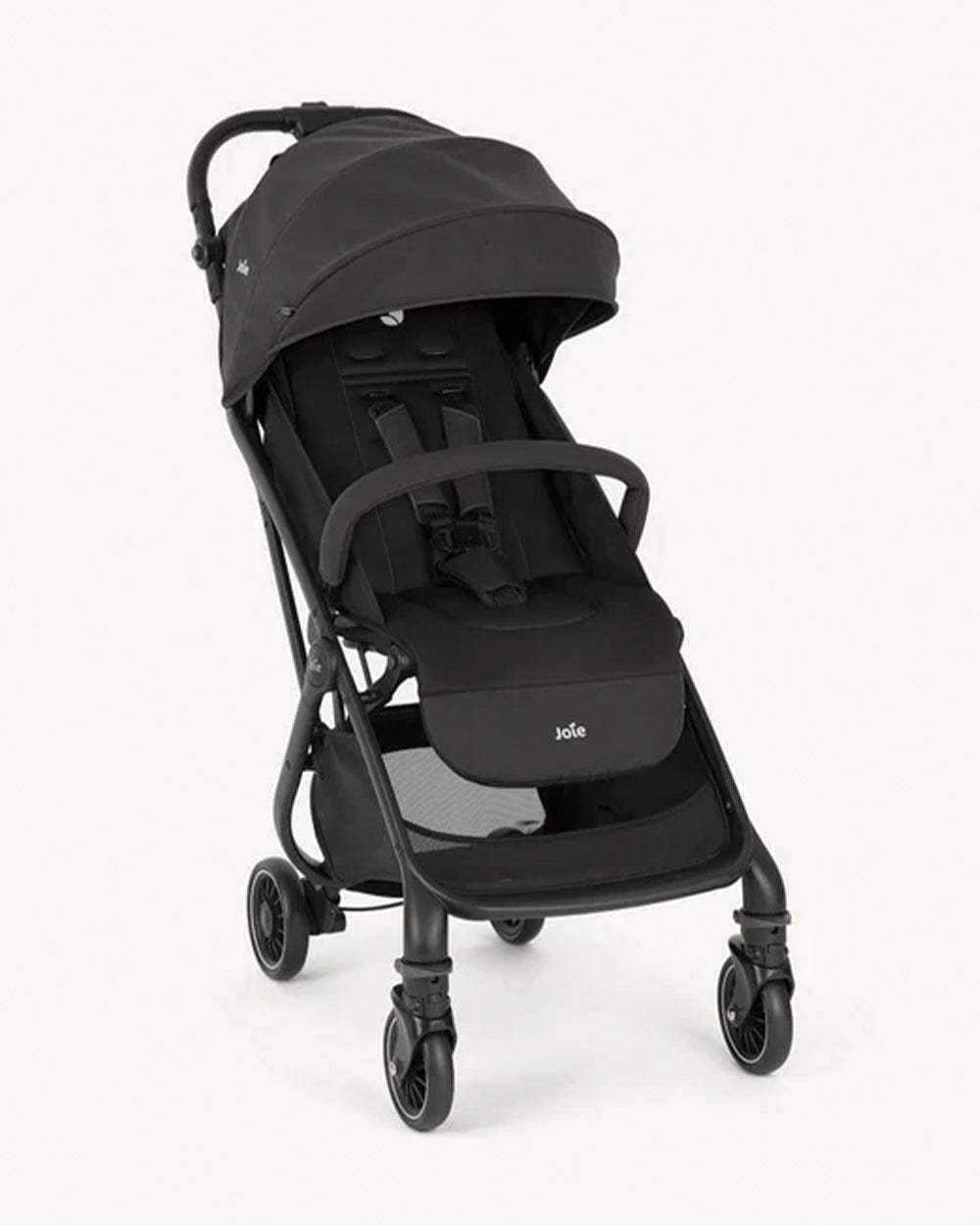 Joie Tourist Lightweight Baby Stroller and Gemm Car Seat Travel System-Stroller Features (Adjustable Handle Height, One Hand Fold, Upto 15 Kg)-Car Seat Features (Airline Certified, Side Impact Protection, Upto 13 Kg)-Shale
