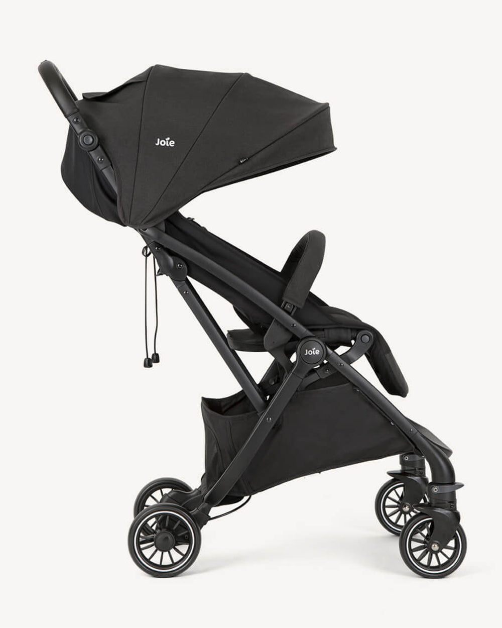 Joie Tourist Lightweight Baby Stroller and Gemm Car Seat Travel System-Stroller Features (Adjustable Handle Height, One Hand Fold, Upto 15 Kg)-Car Seat Features (Airline Certified, Side Impact Protection, Upto 13 Kg)-Shale