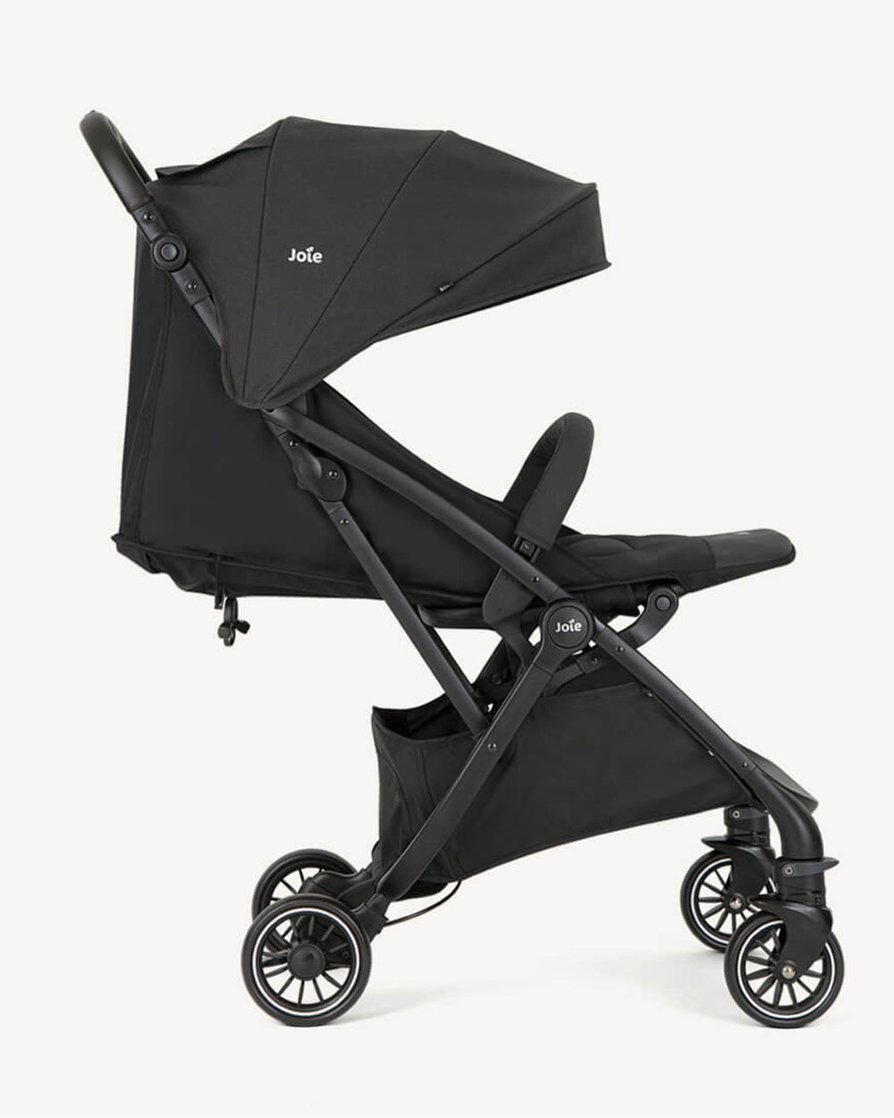 Joie Tourist Lightweight Baby Stroller and Gemm Car Seat Travel System-Stroller Features (Adjustable Handle Height, One Hand Fold, Upto 15 Kg)-Car Seat Features (Airline Certified, Side Impact Protection, Upto 13 Kg)-Shale