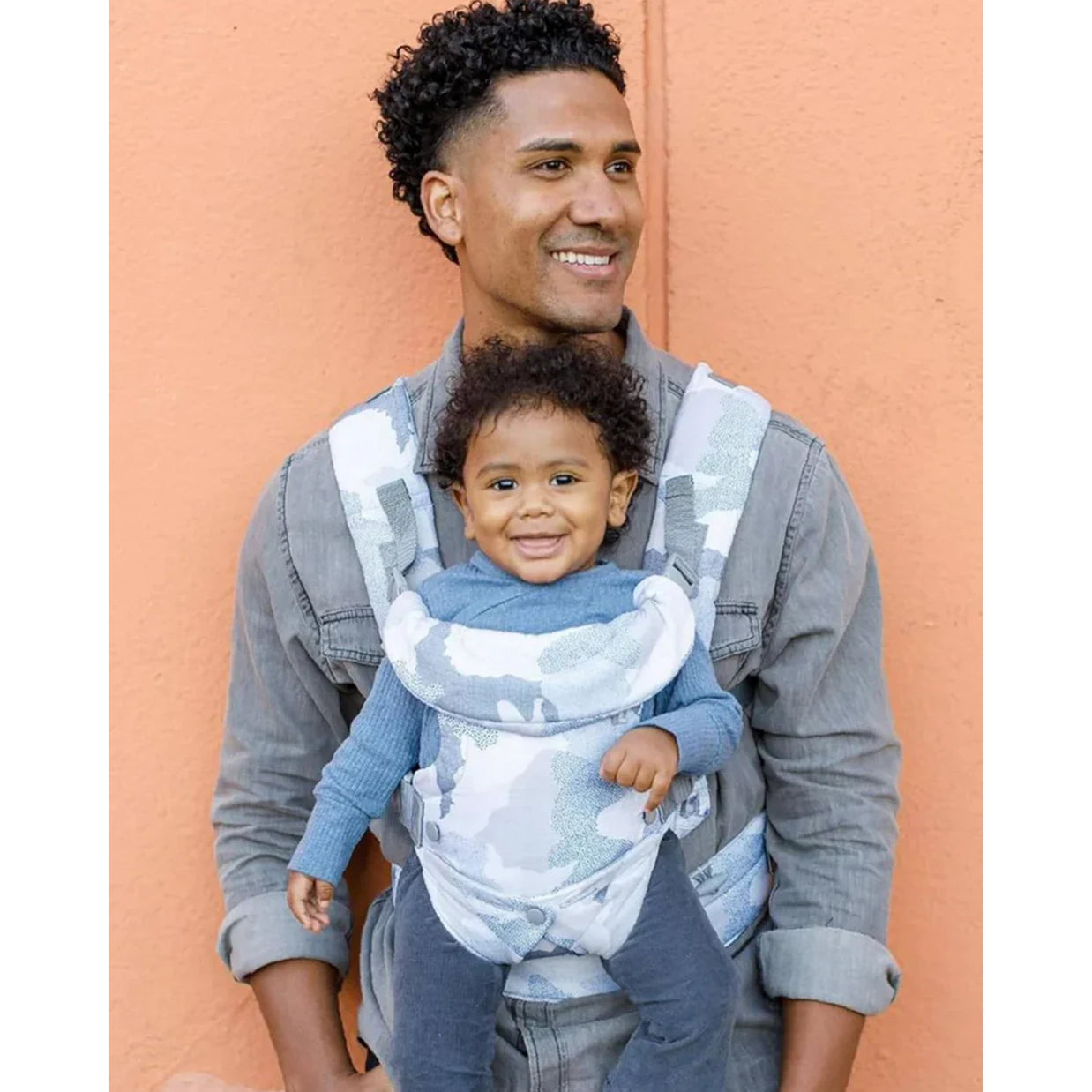 Infantino Flip 4-in-1 Convertible Baby Carrier-With 4 Carrying Positions-Head Support For Extra Comfort-Adjustable Waist Belt-For 0 to 3Y ( 3.5 to 14 Kg)-Grey