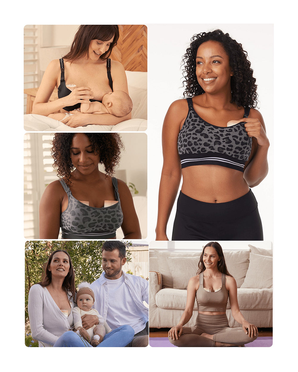 Momcozy S12 Pro Wearable 3 Modes & 9 Levels Electric Breast Pump-For Easy Pumping-Portable with soft double sealed flange-24mm-Smart Display-Pack of 2-Oing