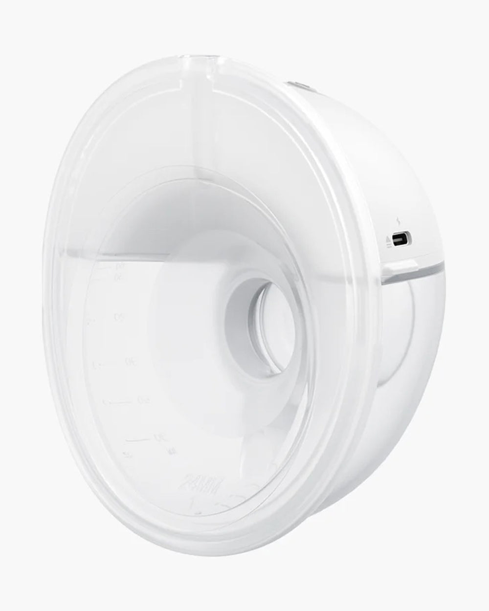 Momcozy All in One M5 Wearable Single Electric Breast Pump-Silicone-Flange Size-24mm-For painless pump-Portable-3 Modes & 9 Levels-1 Year Warranty-Quill Grey