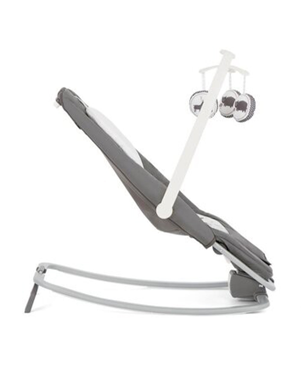 Joie Dreamer Rocker & Bouncer-3 Position Reclining Seat-2 Position Adjustable Leg Rest-With Removable & Rotating Toy Bar-Battery Operated-2 Years Warranty-Upto 9 Kg-Frankie & Friends