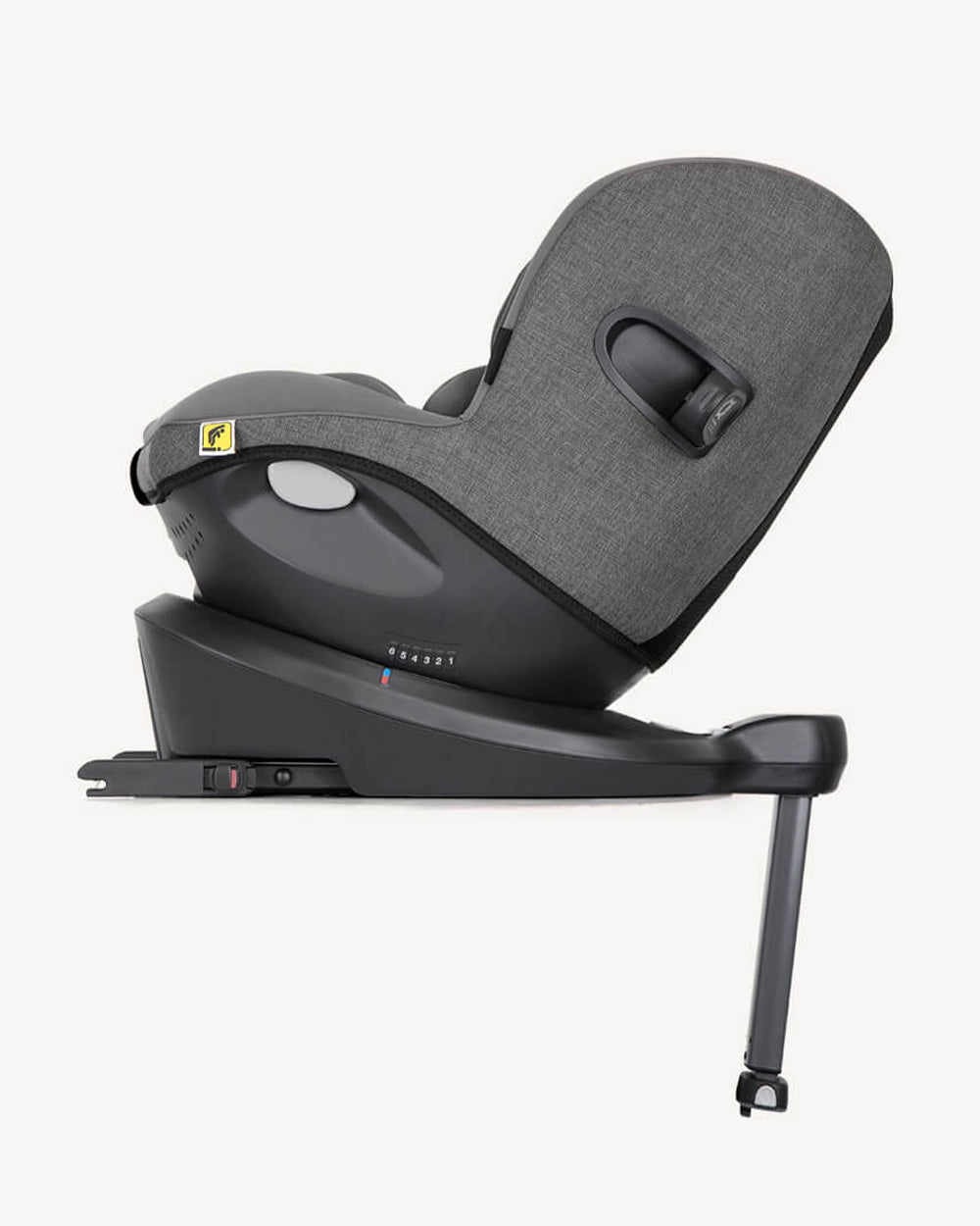 Joie i-Spin 360 Baby Car Seat-Convertible-(Front & Facing)-6 Positions Recline-360 Degrees Rotation-2 Years Warranty-For 0 to 4Y (Upto 19 Kg)-Shell Grey
