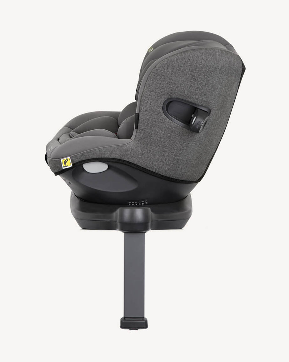 Joie i-Spin 360 Baby Car Seat-Convertible-(Front & Facing)-6 Positions Recline-360 Degrees Rotation-2 Years Warranty-For 0 to 4Y (Upto 19 Kg)-Shell Grey