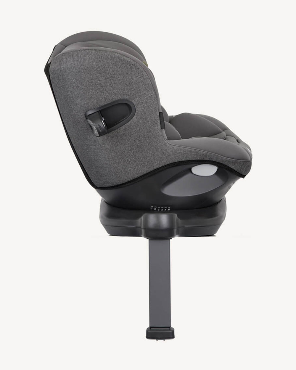 Joie i-Spin 360 Baby Car Seat-Convertible-(Front & Facing)-6 Positions Recline-360 Degrees Rotation-2 Years Warranty-For 0 to 4Y (Upto 19 Kg)-Shell Grey