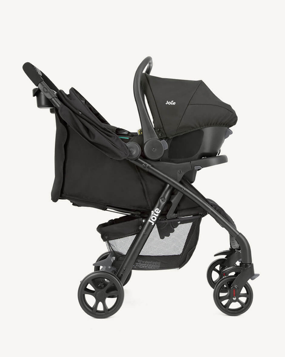 Joie i-Juva Baby Car Seat-Rear Facing-Airline Certified-Padded Harness Cushion-Side Impact Protection-3 Point Harness-For 0 to 1Y (Upto 13 Kg)-Shale