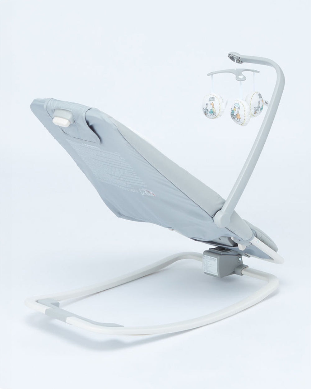 Joie Dreamer Rocker & Bouncer-3 Position Reclining Seat-2 Position Adjustable Leg Rest-With Removable & Rotating Toy Bar-Battery Operated-2 Years Warranty-Upto 9 Kg-In The Rain