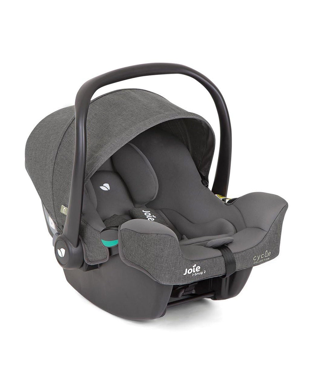 Joie i-Snug 2 Baby Car Seat-Rear Facing-Adjustable Headrest-UPF 50+ & Water Proof Canopy-Side Impact Protection-For 0 to 12M (Upto 13 Kg)-Shell Grey
