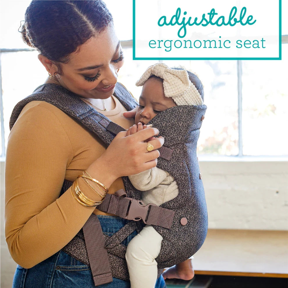 Infantino Flip 4-in-1 Convertible Baby Carrier-With 4 Carrying Positions-Head Support For Extra Comfort-Adjustable Waist Belt-For 0 to 3Y ( 3.5 to 14 Kg)-Grey
