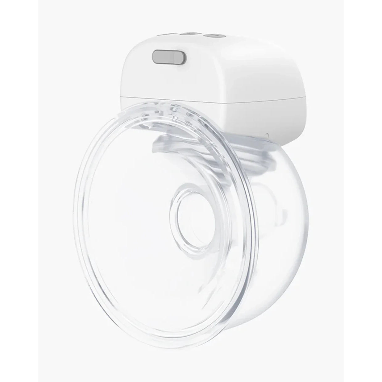Momcozy S9 Pro Wearable Breast Pump-Portable, Silicone Material, With Long Battery Life-Flange Size 24mm-Hands free design with 2 modes and 9 Levels-LED Display-Quiet Motor-Grey-Pack of 2
