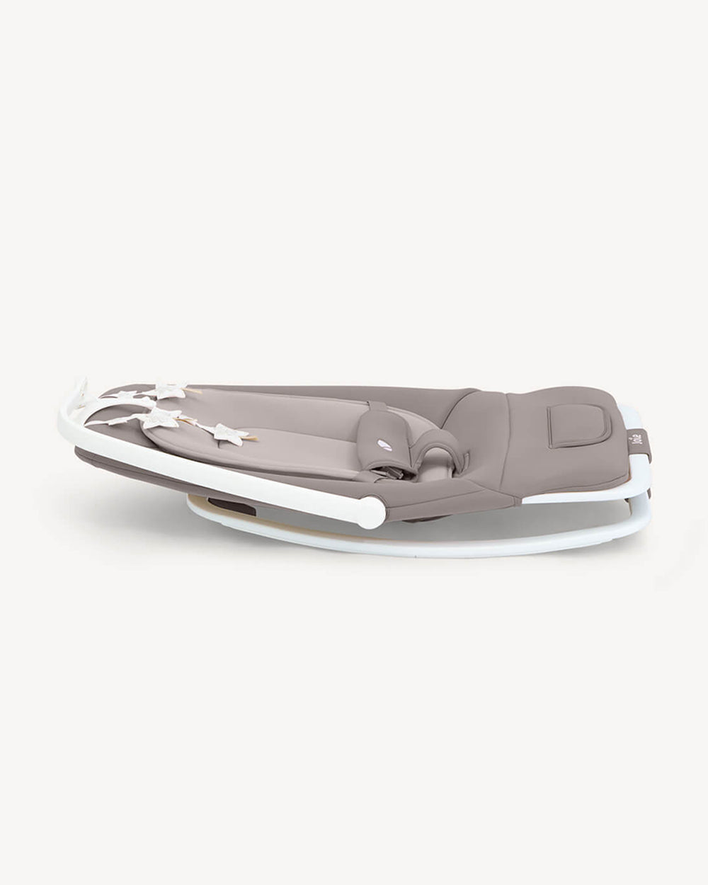 Joie Dreamer Rocker & Bouncer-3 Position Reclining Seat-2 Position Adjustable Leg Rest-With Removable & Rotating Toy Bar-2 Years Warranty-Upto 15 Kg-Walnut