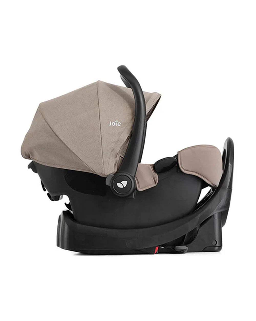 Joie Rue Baby Car Seat With Base-Rear Facing-FAA Approved-With Anti Rebound Bar to Minimise Movement During Impact-2 Years Warranty-For 1.8 to 13.6 kg-Mocha