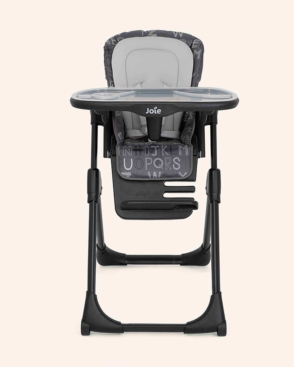 Joie Mimzy Recline High Chair-5 Position Recline-7 Height Positions-2 Years Warranty-Upto 15 Kg-ABC Charcoal