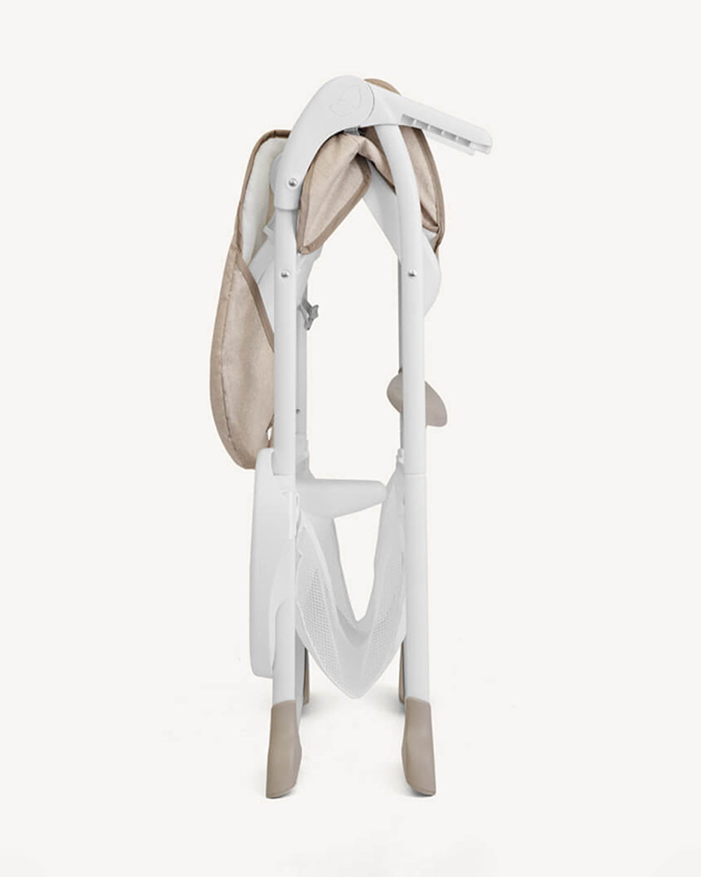 Joie Mimzy Snacker Baby High Chair-One Hand Quick Compact Fold-Streamlined Design-6M to 3Y (Upto 15Kg)-Taupe
