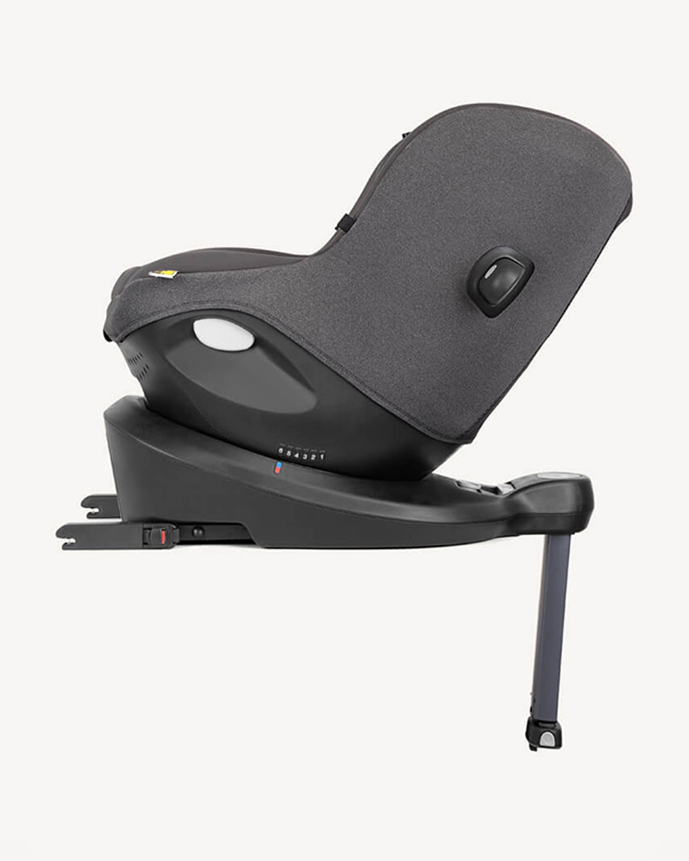 Joie i-Spin 360 Baby Car Seat-Convertible-(Front & Rear Facing)-6 Positions Recline-360 Degrees Rotation-2 Years Warranty-For 0 to 4Y (Upto 19 Kg)-Thunder