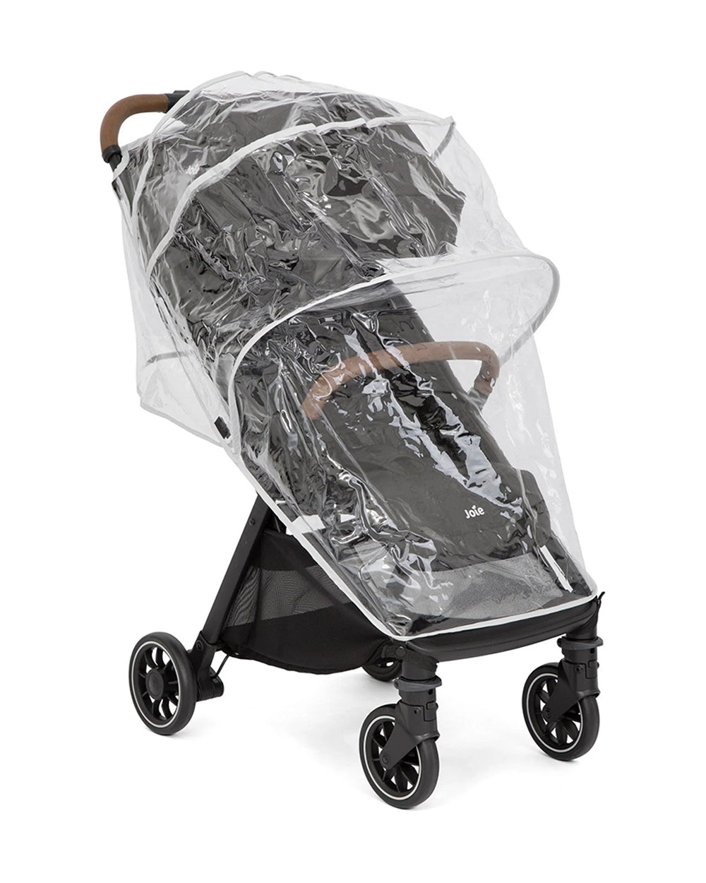 Joie Pact Pro Cabin Friendly Stroller-One Hand Fold-Flat Reclining Seat-Travel System Compatible-2 Years Warranty-Pram for 0 to 4Y (Upto 22 Kg)-Shale