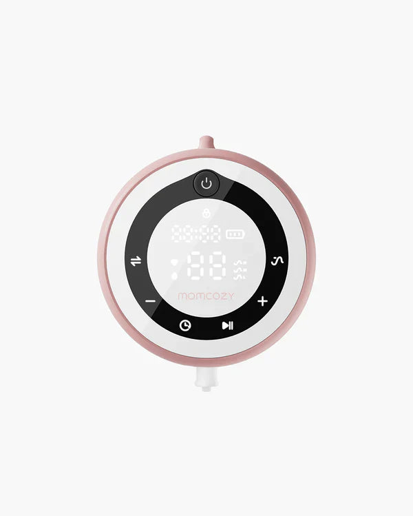 Momcozy V1 Pro Hospital Grade Wearable Breast Pump- 3 Fine-Tuned Rhythms with 15 Suction Levels-300mmHg Suction Power-Low Noise-Rechargeable Battery