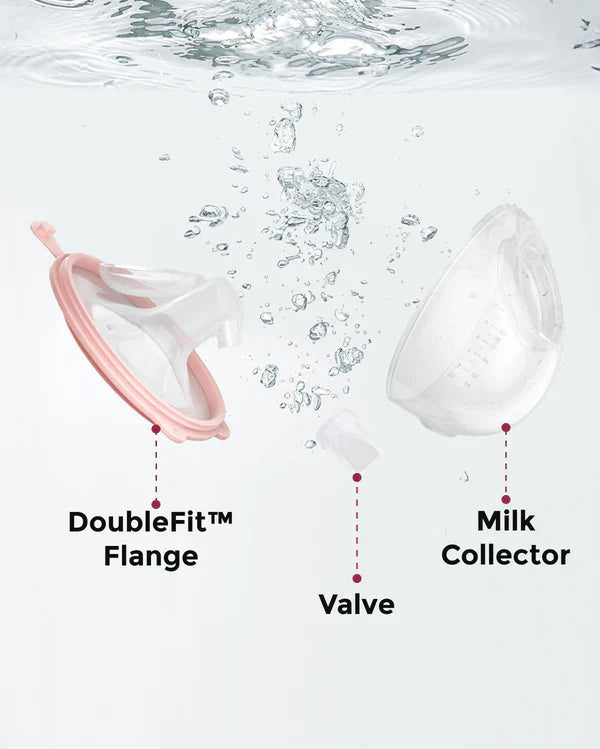 Momcozy V2 Pro Hospital Grade Wearable Breast Pump -Ultra-Light & Potent - 9 Suction Levels-288mmHg Suction Power-Low Noise-Portable-Rechargeable Battery