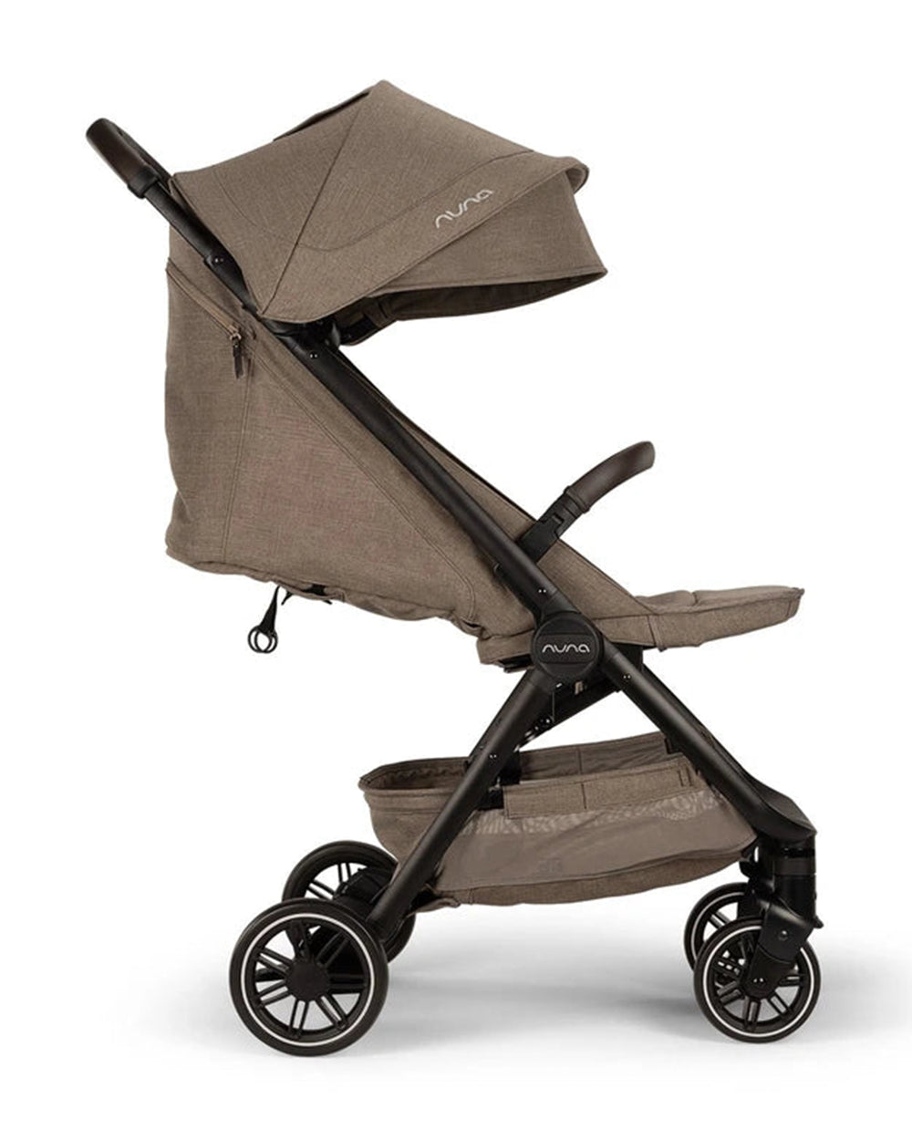Nuna TRVL Cabin Friendly Baby Stroller-With Cup Holder-One Touch Fold-Compact Size-Pram for 0M+ (Upto 22Kg)-Cedar