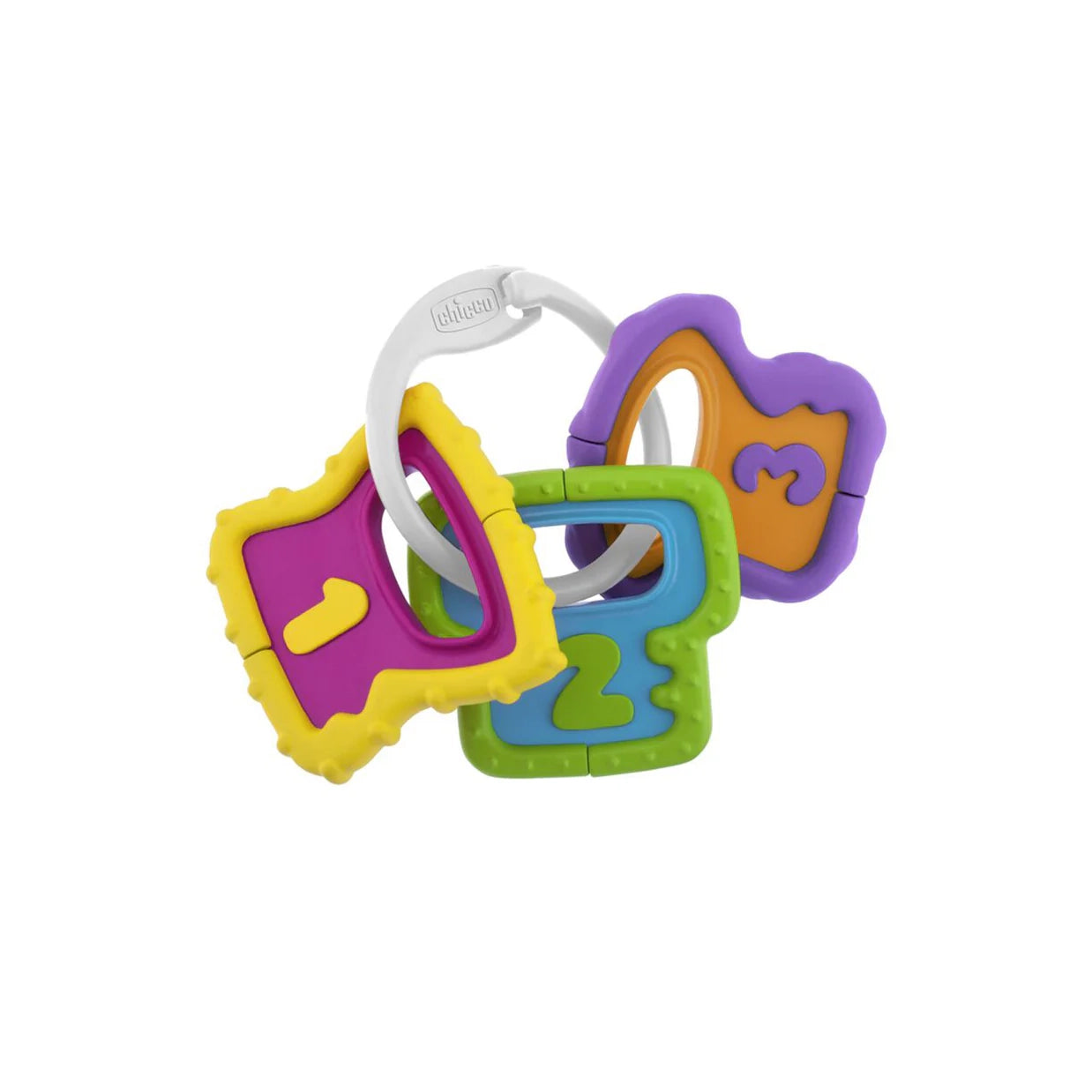 Chicco Easy Grasp Keys Rattle Teether-BPA Free & Non Toxic