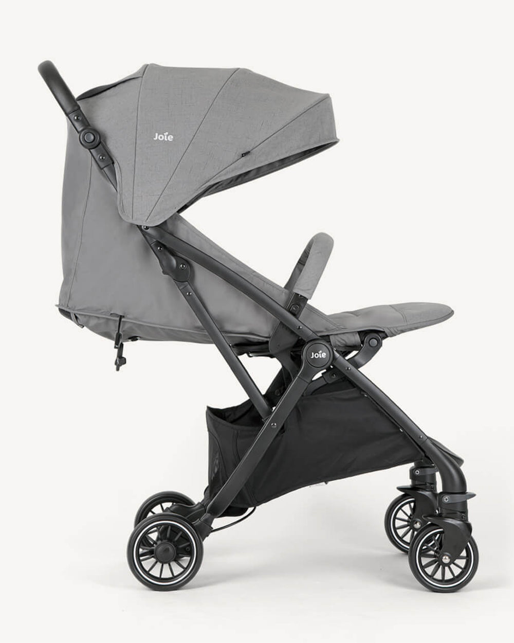 Joie Tourist Lightweight Baby Stroller & Gemm Car Seat Travel System-Stroller Features (Adjustable Handle Height, One Hand Fold, Upto 15 Kg)-Car Seat Features (Airline Certified, Side Impact Protection, Upto 13 Kg)-Pebble
