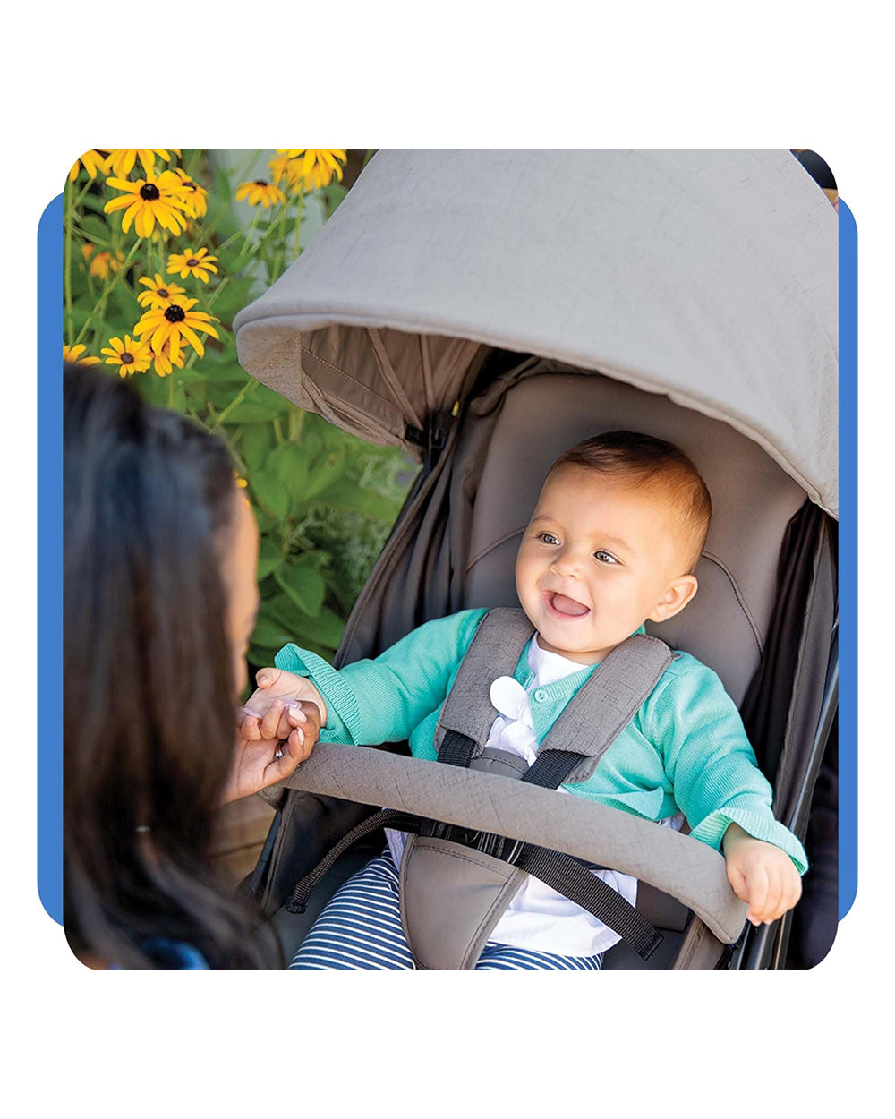 Joie Tourist Lightweight Baby Stroller & Gemm Car Seat Travel System-Stroller Features (Adjustable Handle Height, One Hand Fold, Upto 15 Kg)-Car Seat Features (Airline Certified, Side Impact Protection, Upto 13 Kg)-Pebble