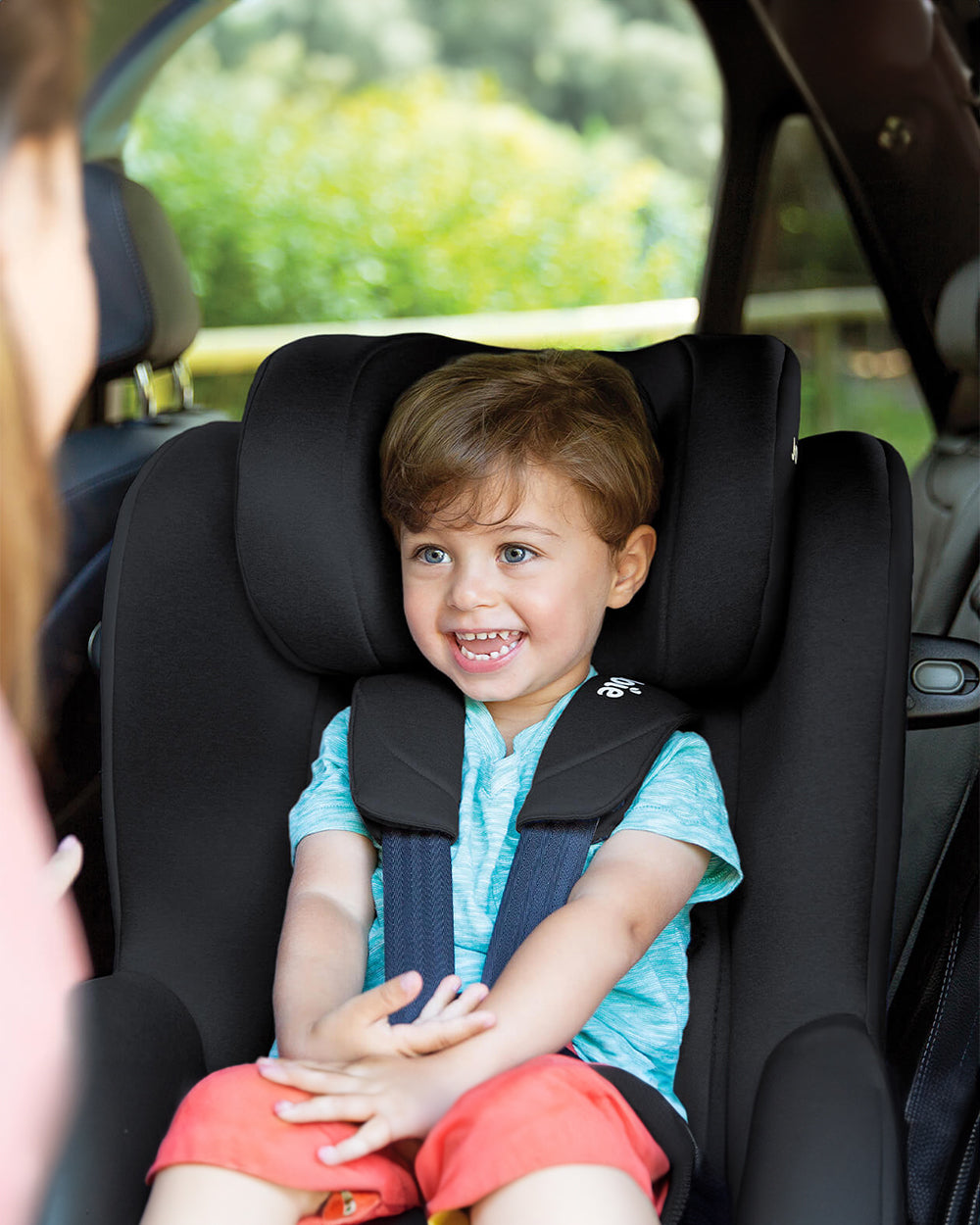 Joie i-Spin 360 Baby Car Seat-Convertible-(Front & Facing)-6 Positions Recline-360 Degrees Rotation-2 Years Warranty-For 0 to 4Y (Upto 19 Kg)-Shell Grey