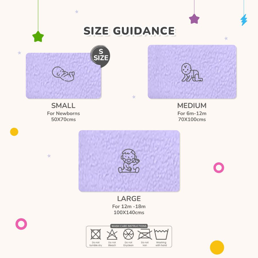 R for Rabbit Dry Nap Bliss Premium Pee Protector Sheet