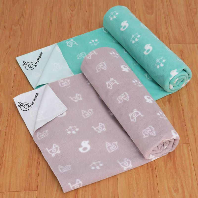 R for Rabbit Dry Nap Pee Premium Protector Sheet