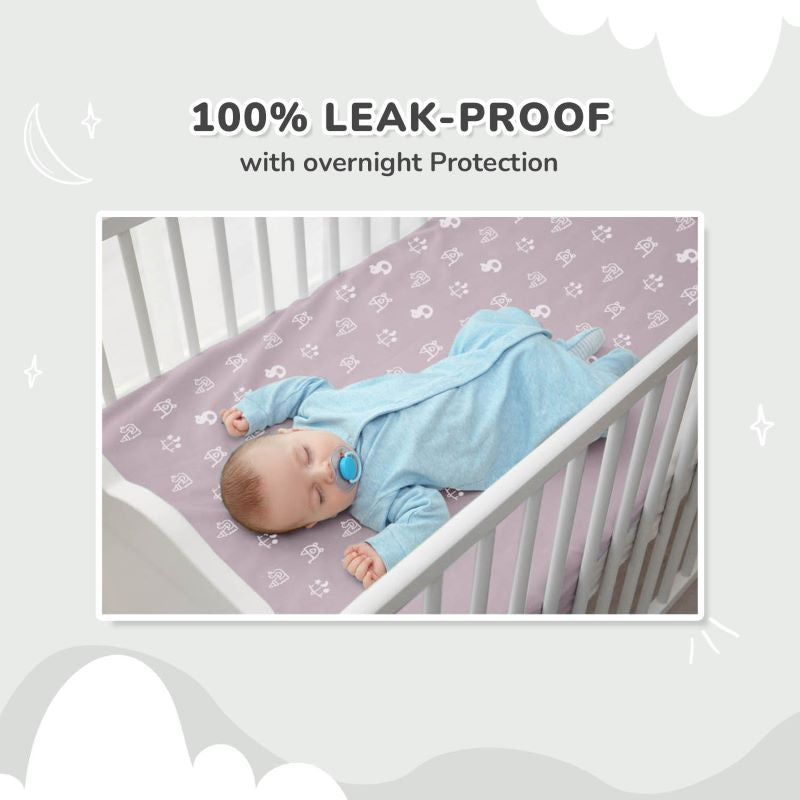 R for Rabbit Dry Nap Pee Premium Protector Sheet