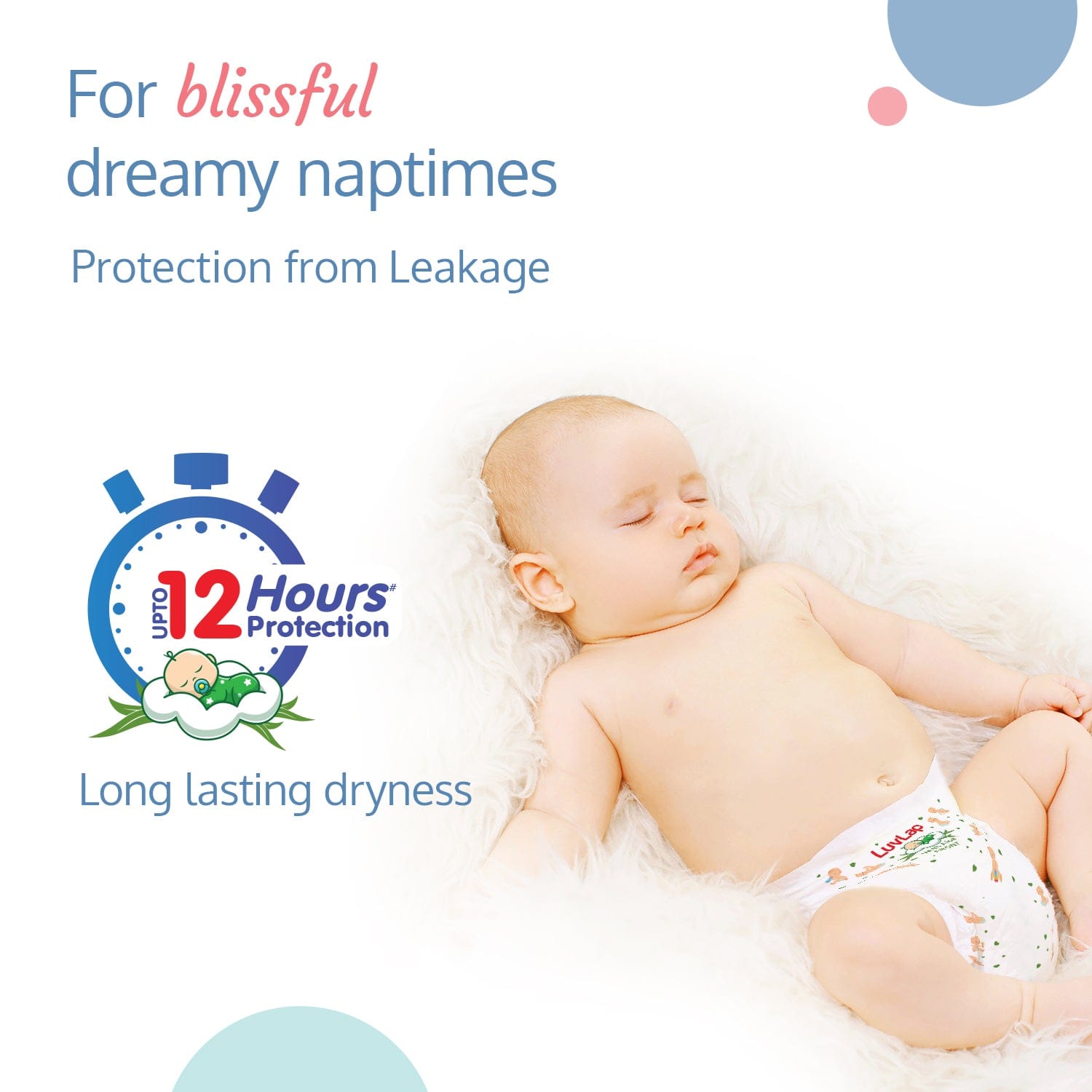 LuvLap Diaper Pants, Large, 62 Count, with upto 12 Hour protection